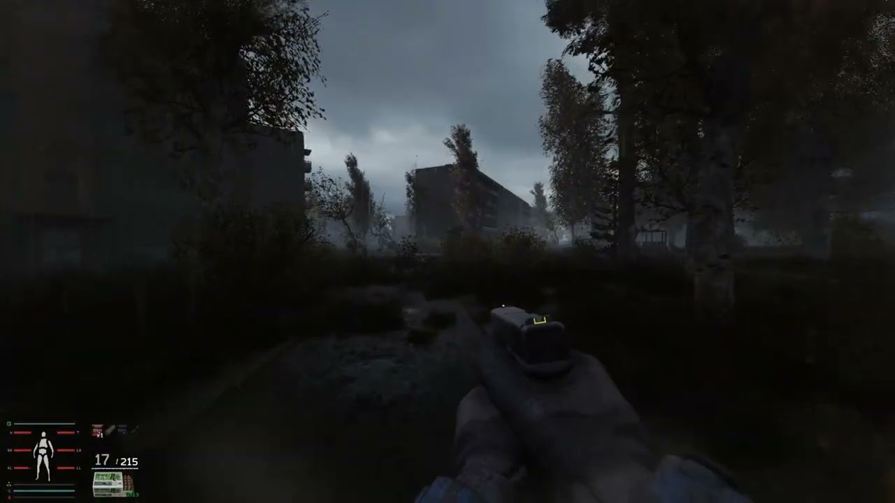 Cinematic Stalker Anomaly walking (and maybe satisfying, not sure about that)