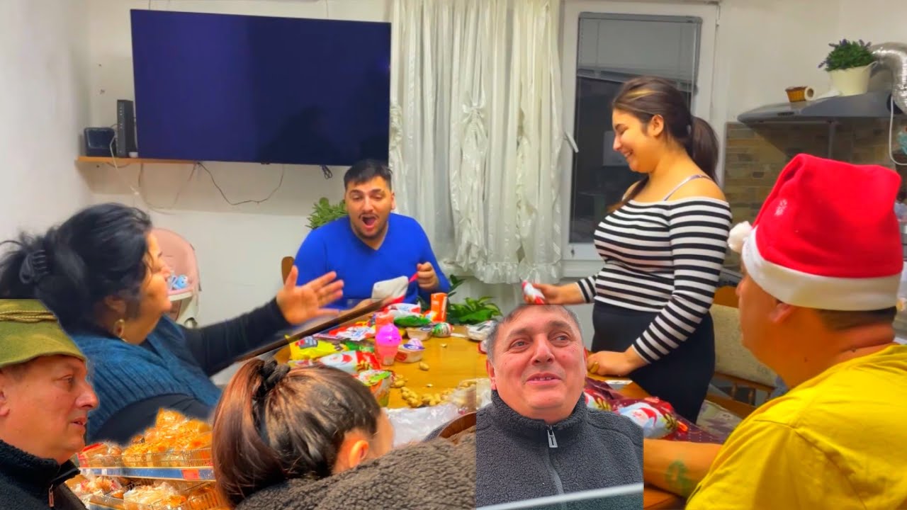 Csomagosztás unokáknak (Mikulásnap)