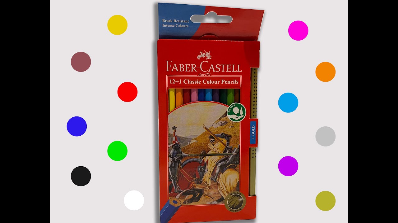 Faber-Castell 12+1 Classic Colour Pencils