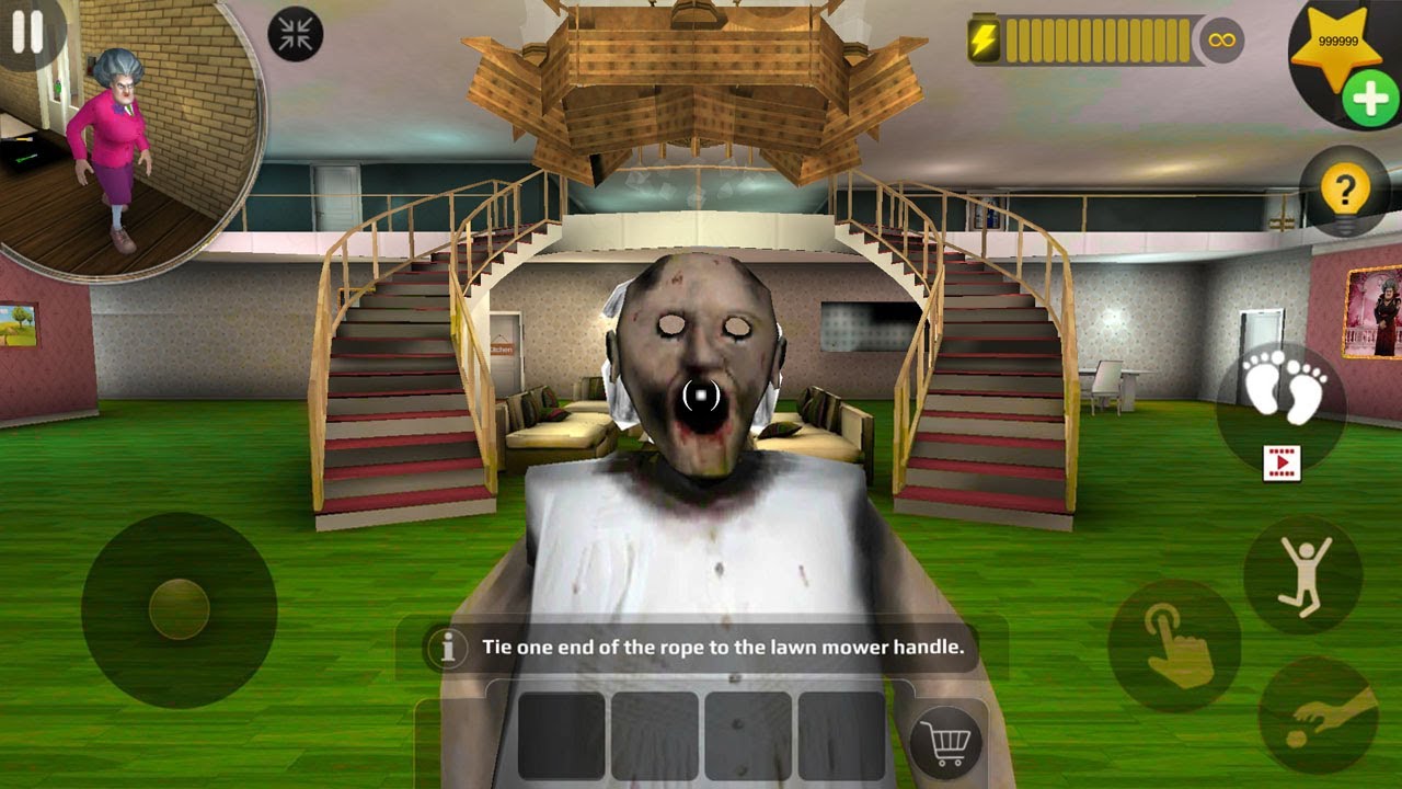 Scary Teacher 3D -miss t run away from granny