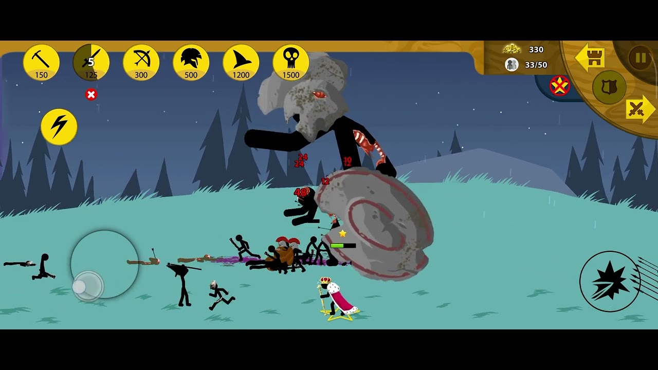 Stick War Legacy Mission 564 Insane No Upgrade,Skins And Spells