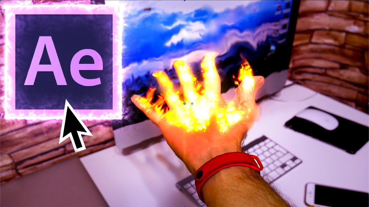 КАК СДЕЛАТЬ РЕАЛЬНЫЙ ОГОНЬ 🔥 В АВТОР ЭФФЕКТ ! РАЗБОР ЭФФЕКТОВ