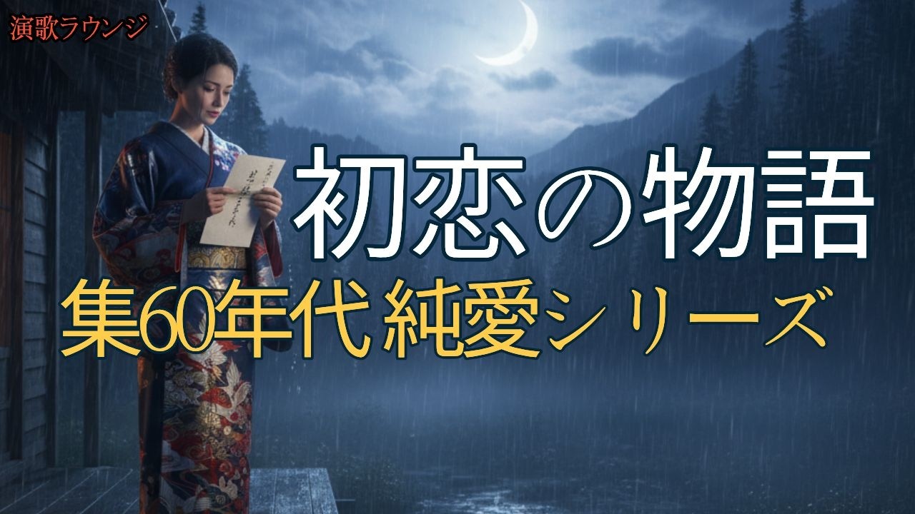 【演歌メドレー10曲】60年代純愛シリーズ｜初恋・手紙・別れ道…昭和の純粋な恋物語｜胸に染みる感動演歌メドレー vol.145