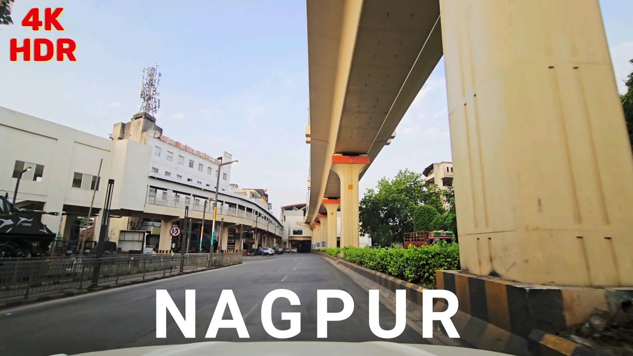 Nagpur City Drive | Following Metro Route from Katol Square to Airport Cargo Road | 4K HDR