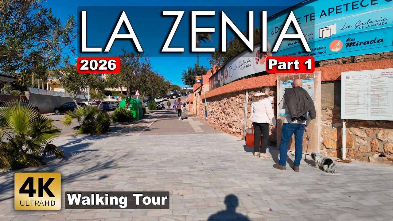 La Zenia 2026, Part 1 - Walking Tour | Costa Blanca Spain [4K 60fps] – January 23