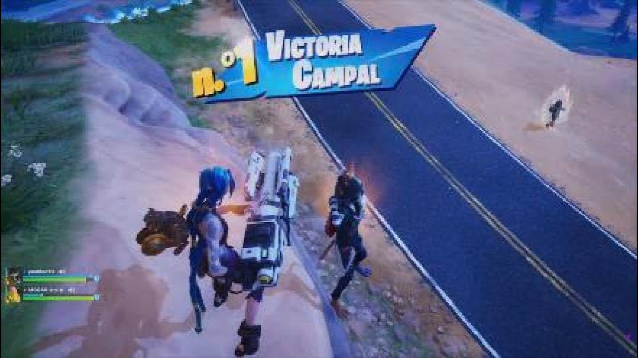 Fortnite - La batalla de las camionetas de reanimación XD