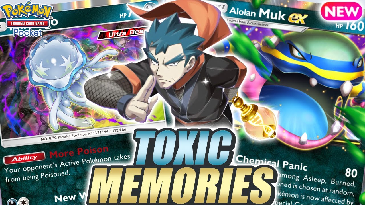 MEMORY LIGHT Makes ALOLAN MUK Even More Toxic ! - Pokemon TCG Pocket