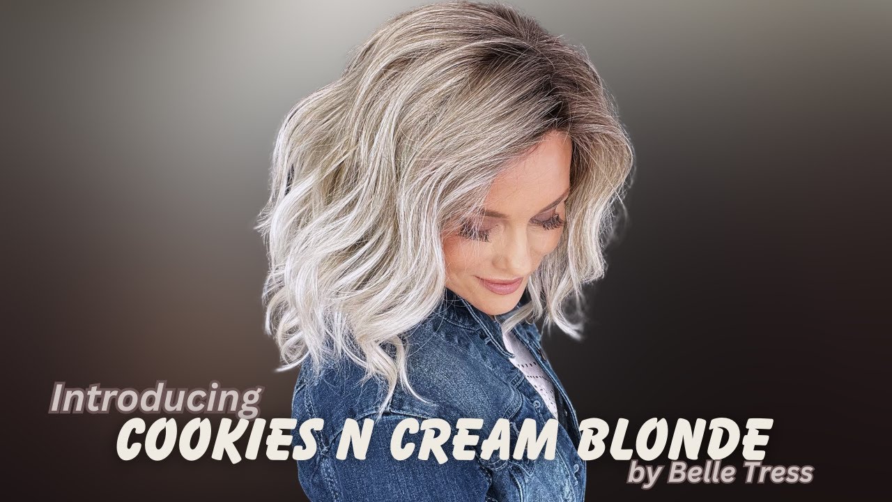 Introducing COOKIES N CREAM BLONDE by Belle Tress! | 🍧GET THE SCOOP from TAZ!🍧