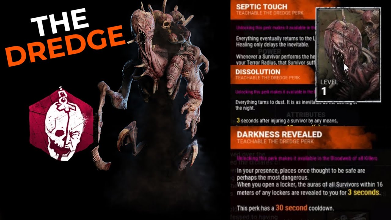 NEW KILLER THE DREDGE MORI, PERKS AND ABILITY GAMEPLAY Dead by Daylight PTB