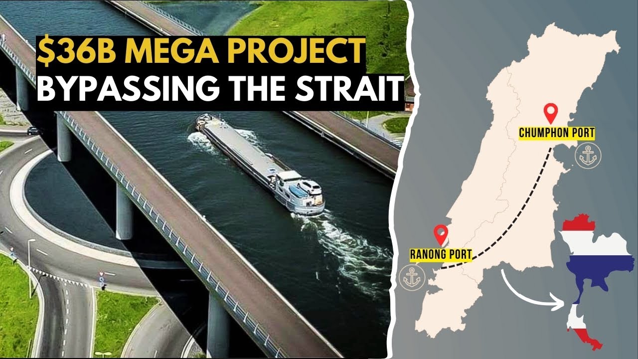 Thailand’s $36B Land Bridge: Bypassing the World’s Busiest Shipping Lane