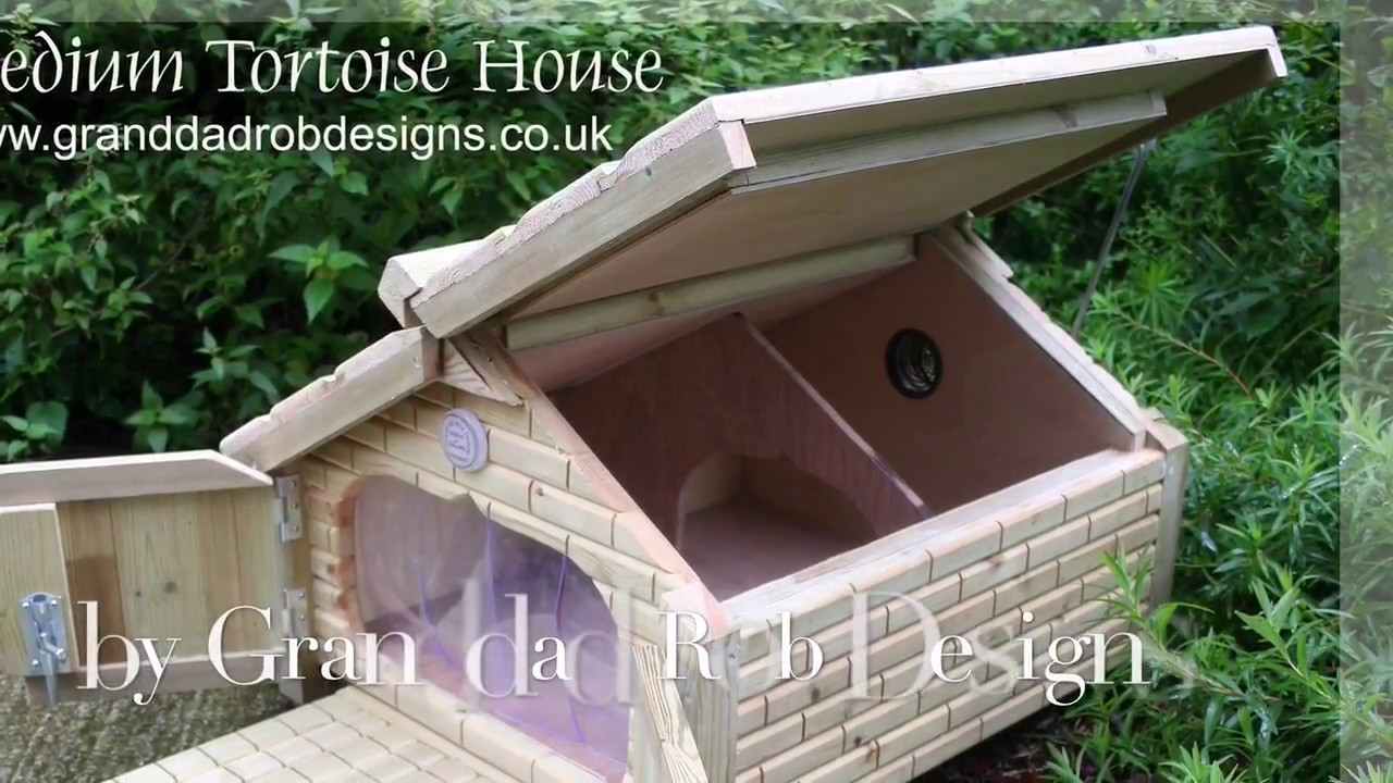 Tortoise Houses by Granddad Rob Designs Ltd