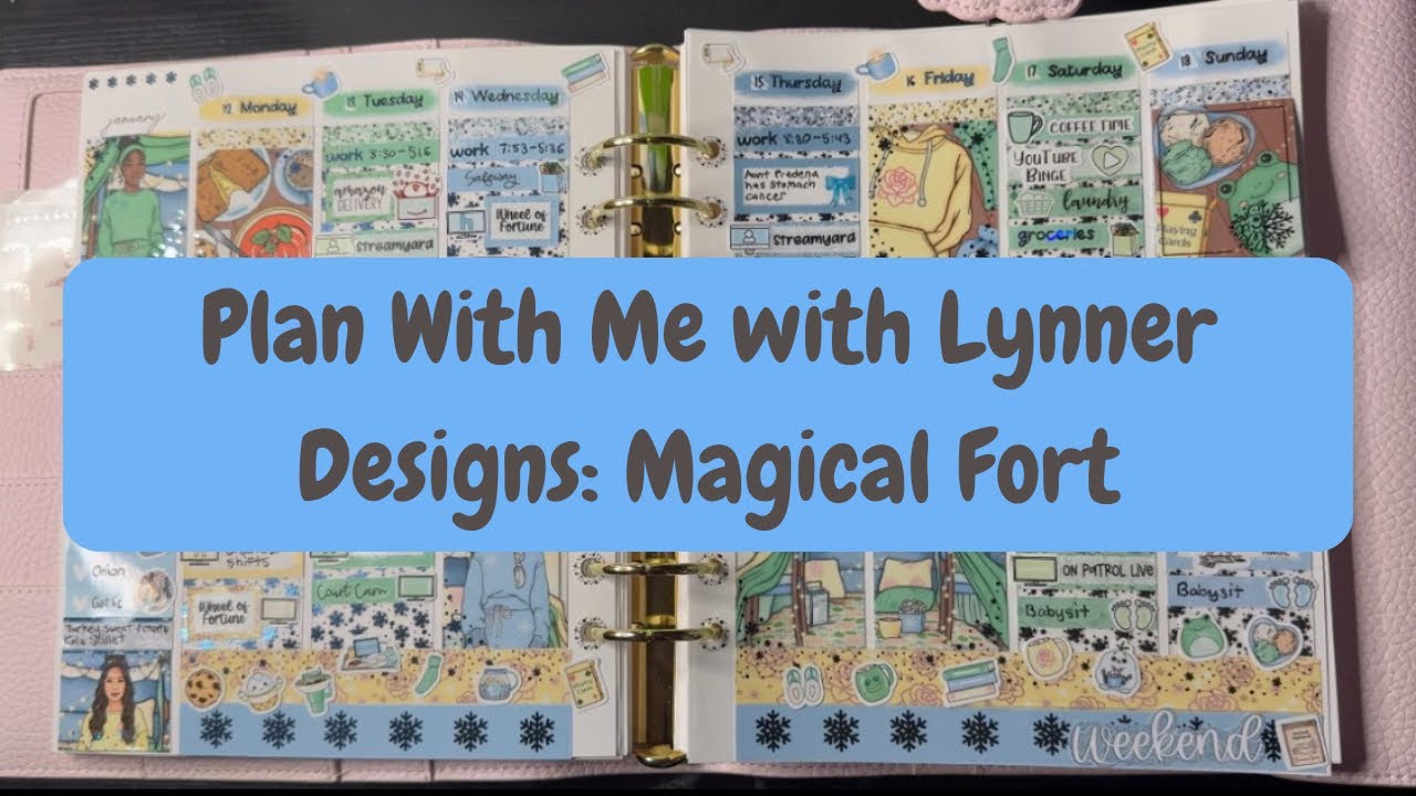 Plan With Me with Lynner Designs (Magical Fort)