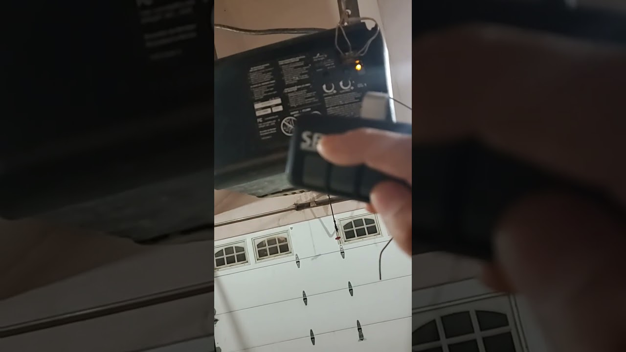 como configurar control para port&oacute;n el&eacute;ctrico