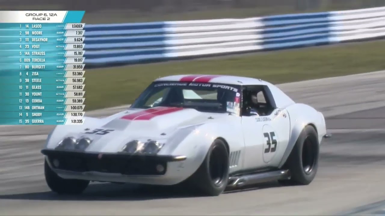SVRA Groups 6 and 12a Sebring race 2