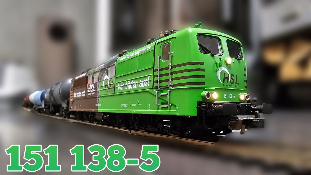 BR 151 138-5 HSL Logistik z cysternami | Modelarstwo 