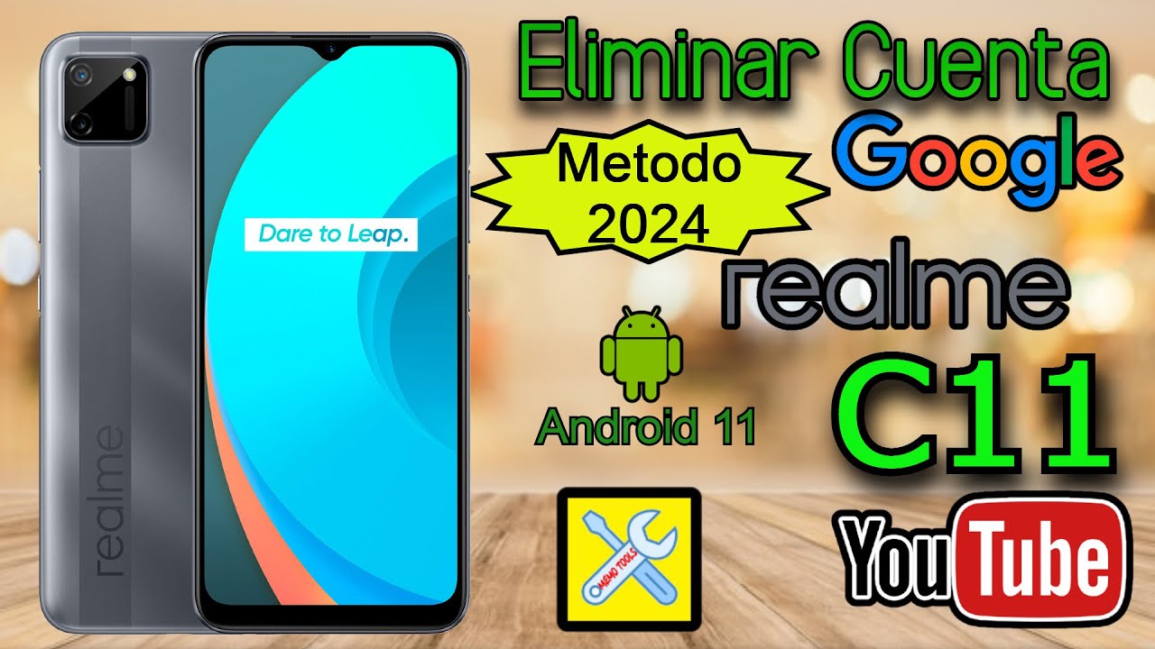 Realme C11 Frp (2024), Eliminar Cuenta Google, Android 11