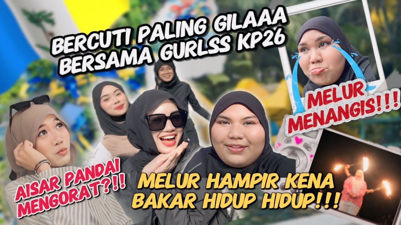 BERCUTI DENGAN GEGIRL KP 26.. AISAR NGORAT JEJAKA PENANG!! RANDOM GEGIRL KP 26