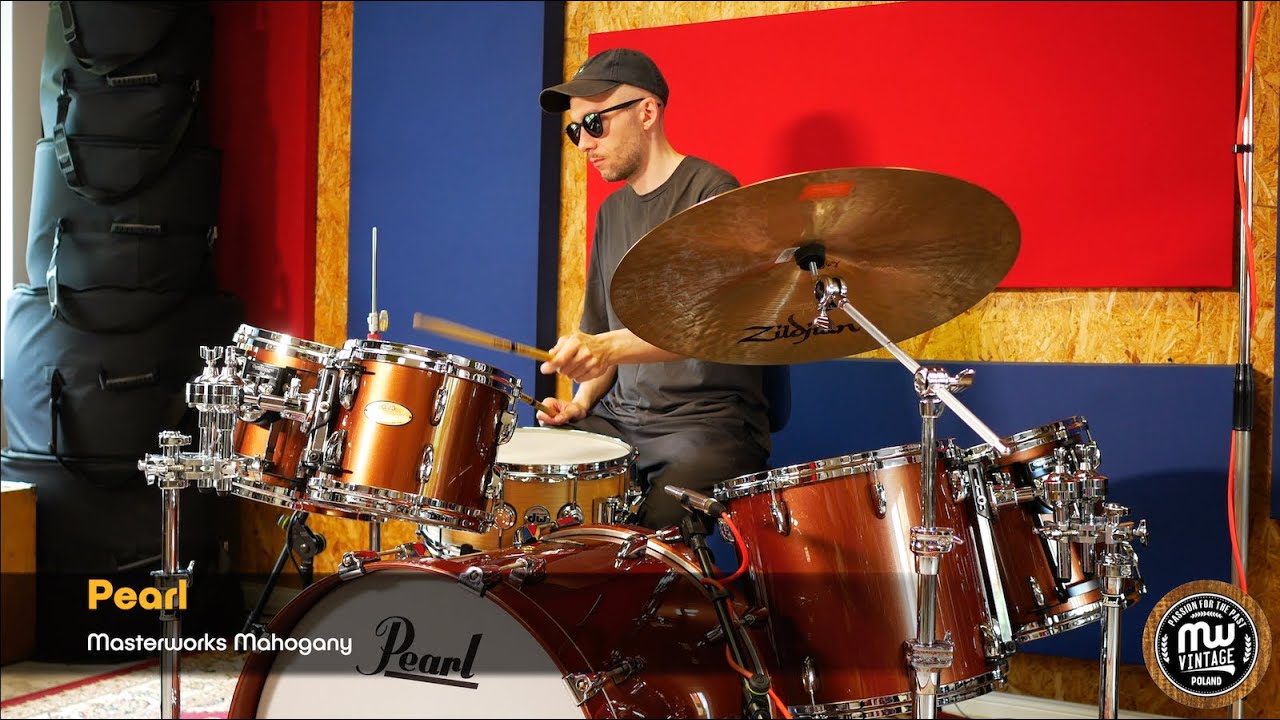 MW-Vintage.pl - Pearl Masterworks Mahogany 4-ply 22