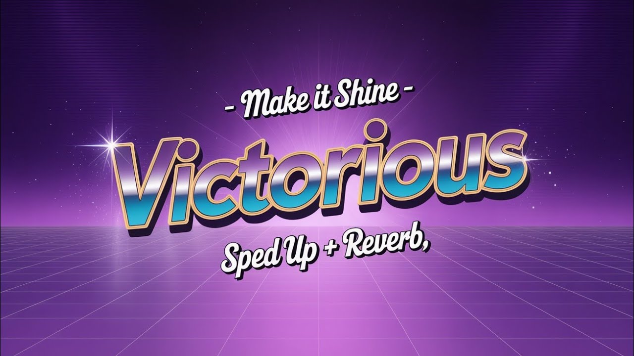 Make It Shine (sped up & reverb) – Victorious Cast