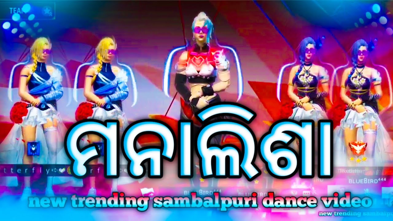 MONALISHA SAMBALPURI FREEFIRE DANCE VIDEO #trending #viralvideo #freefire 