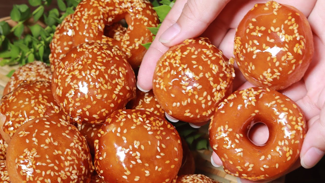 BÁNH CAM – Cô bán bánh chia sẽ để bánh xốp giòn, không bị cứng và không bị nổ