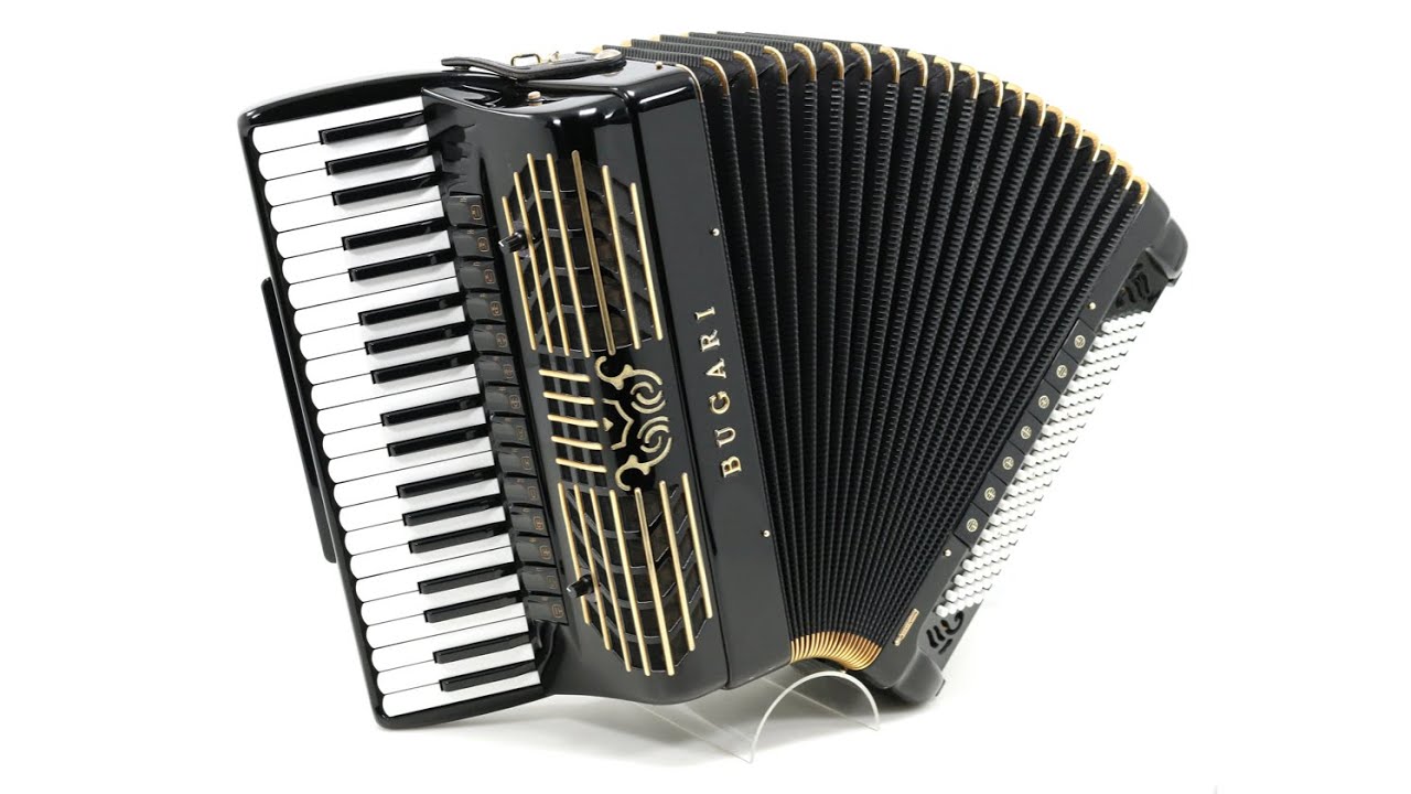 Certified Pre-owned Accordion:  Bugari 288 Gold (19 1/4