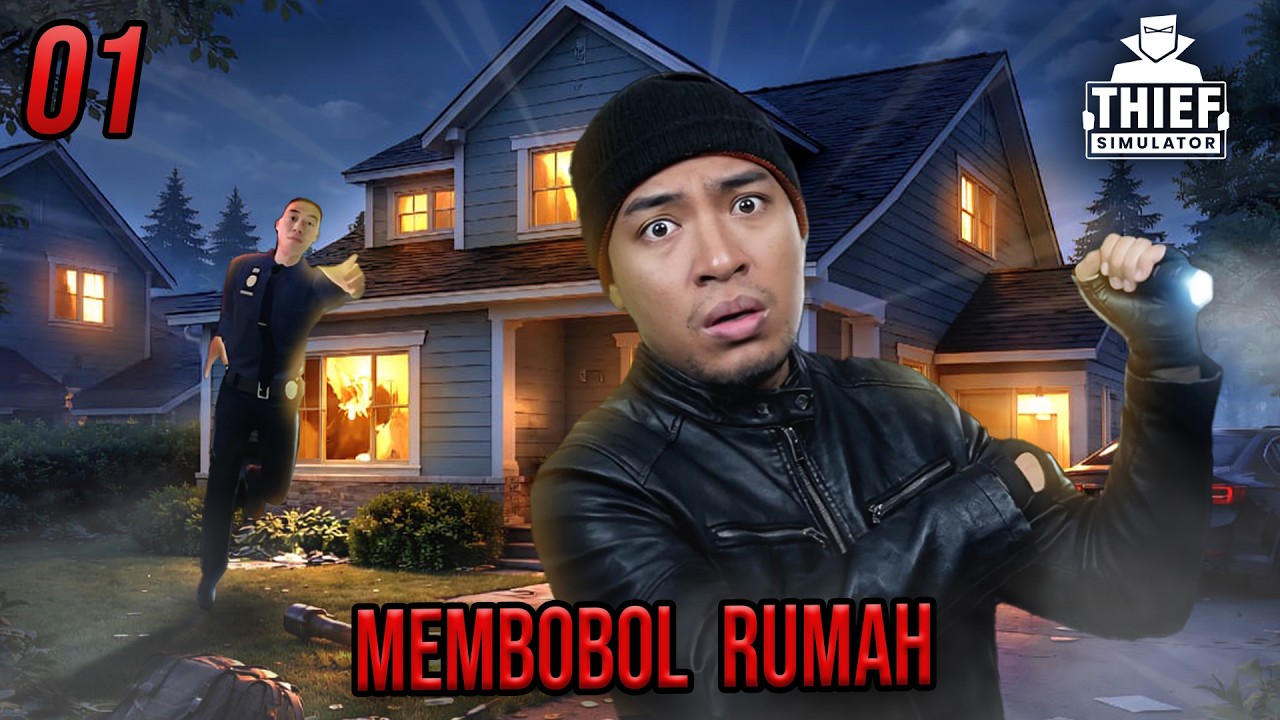 GUA MENJADI PENCURI YANG PROFESIONAL - Thief Simulator Indonesia - Eps 1