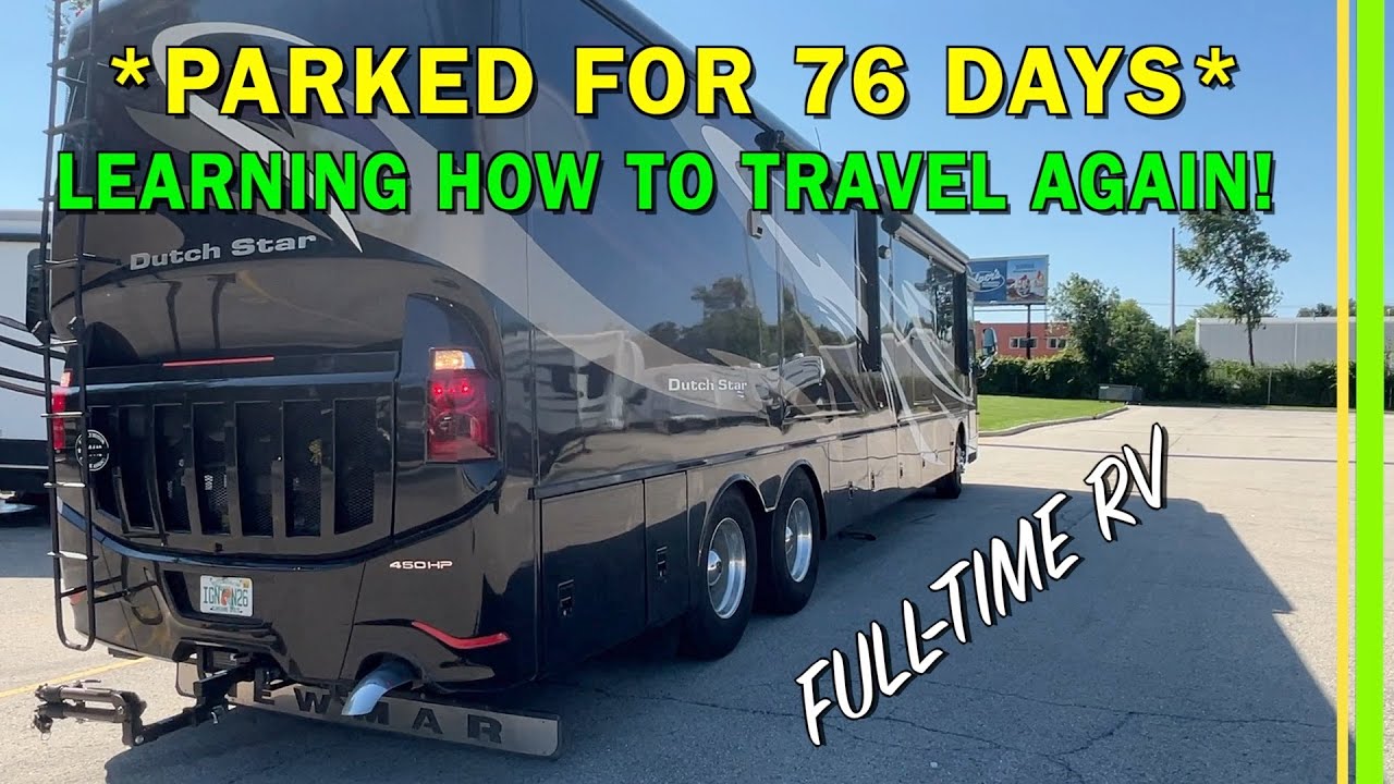RV LIVING: PREPARING OUR MOTORHOME FOR A 4200 MILE JOURNEY AGAIN AFTER  3 MONTHS IN ONE SPOT - EP230