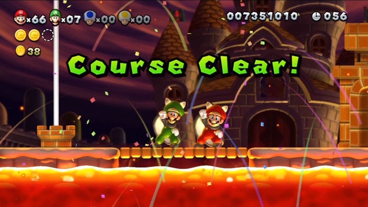 New Super Mario Bros. U co-op walkthrough (with commentary) Part 32