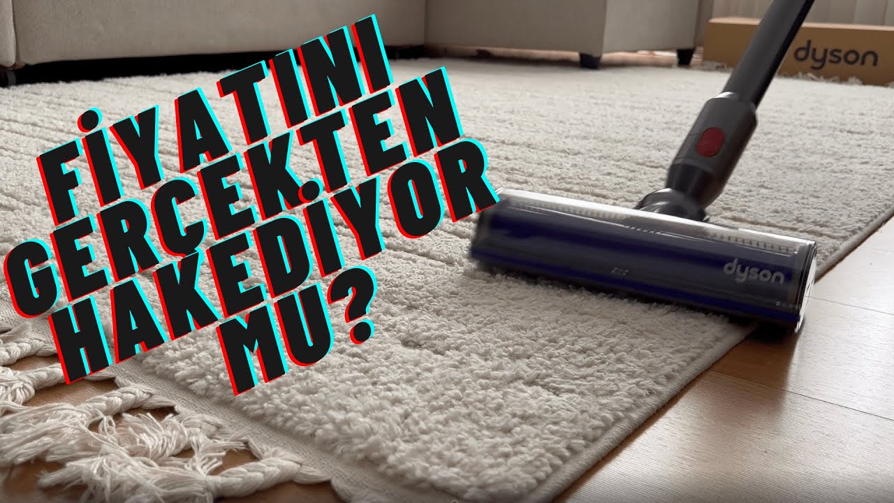Dyson V8 Kutu Açılımı ve İncelemesi - Eksileri ve Artıları ile