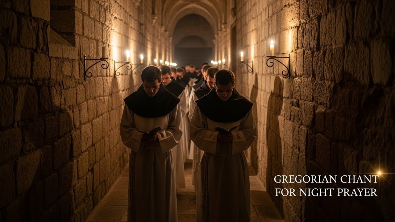 Gregorian Chant for Healing Deep Sleep and Sacred Night Prayer | Tranquil Voices