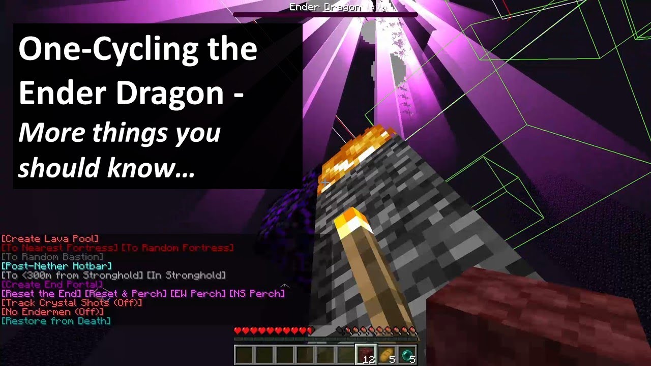 Minecraft One-Cycle the Dragon &ndash; More Things You Should Know