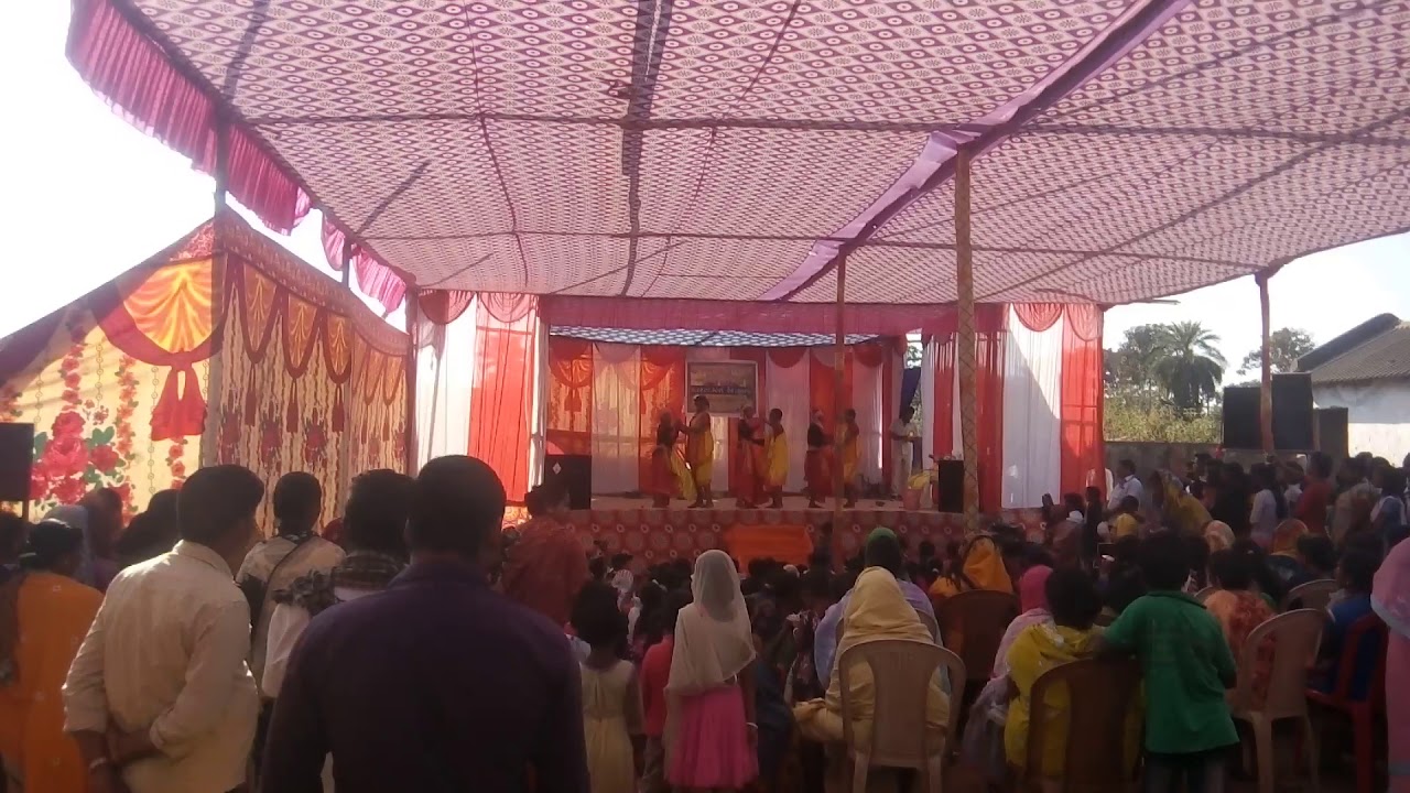 Adivasi dance bhagamundu school function