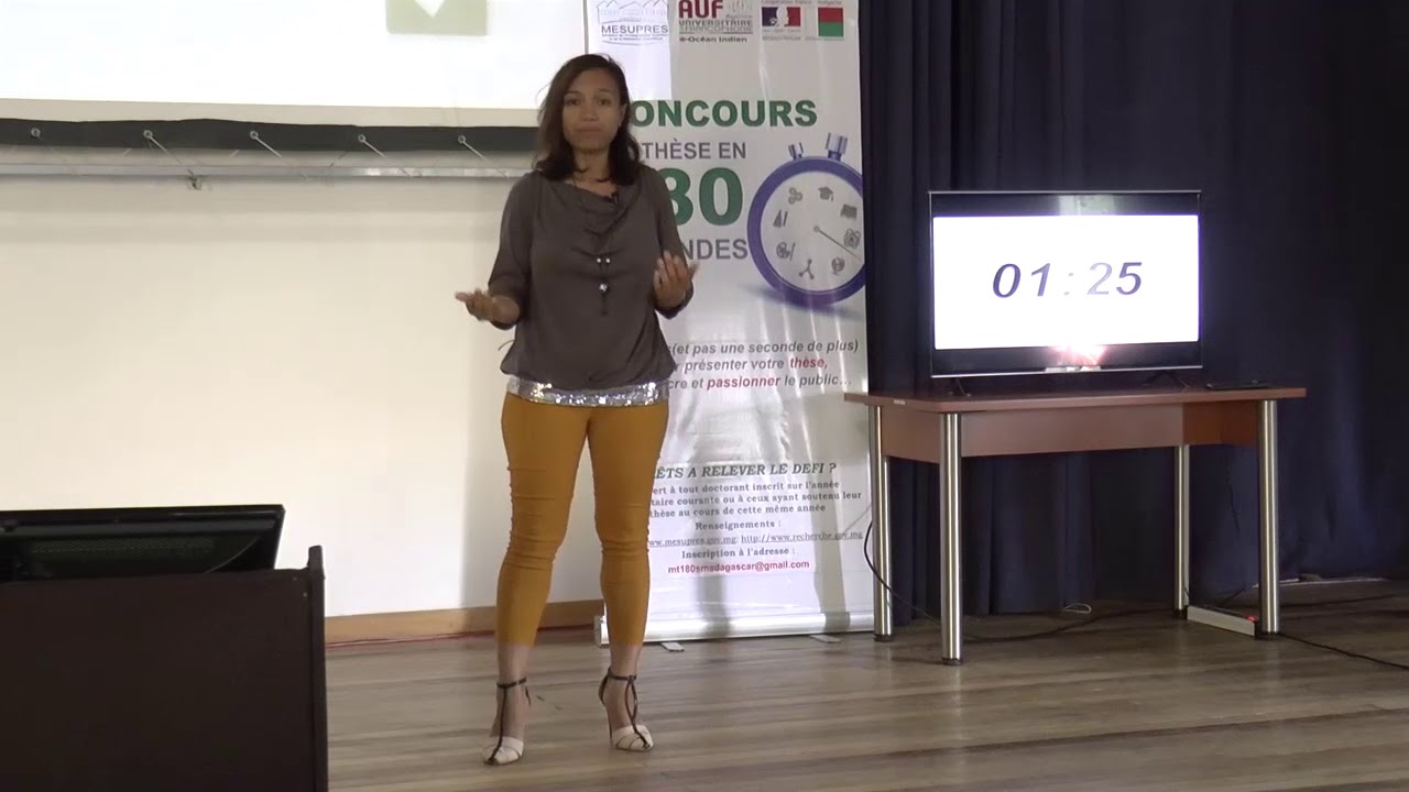 Ma Thèse en 180 Secondes - Madagascar. Ratsimba Angela