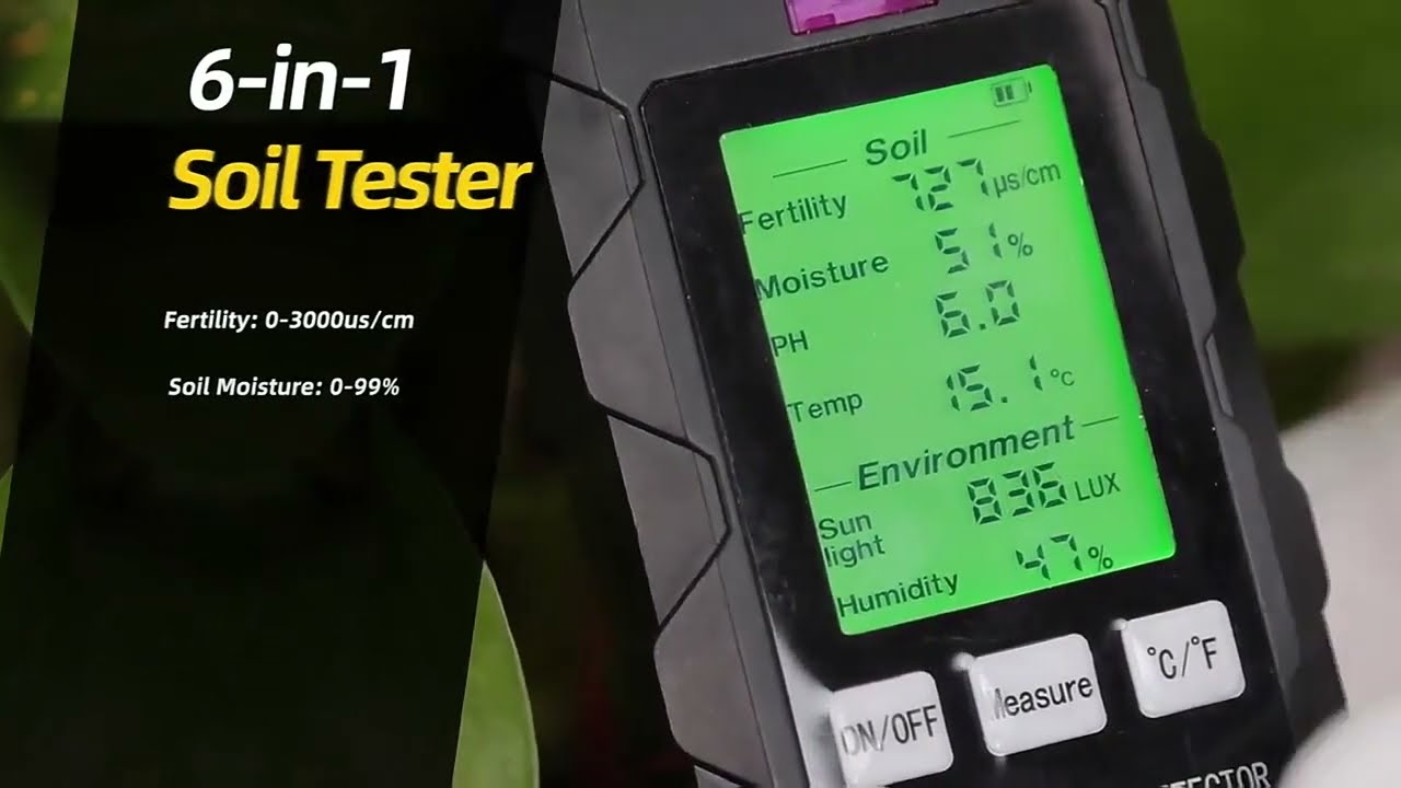 6-in-1 Soil Tester Review 🌱 | Test pH, Moisture, Light & More for Your Garden & Farm!