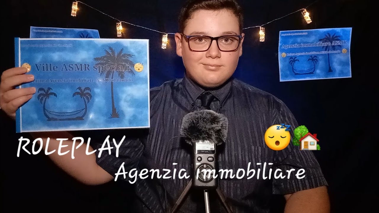 ROLEPLAY: LA PRIMA AGENZIA IMMOBILIARE🏡ASMR AL MONDO!🌍| ASMR ITA