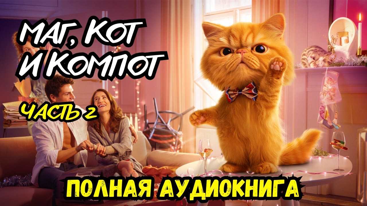 Аудиокнига полностью: Маг, кот и компот. Часть 2