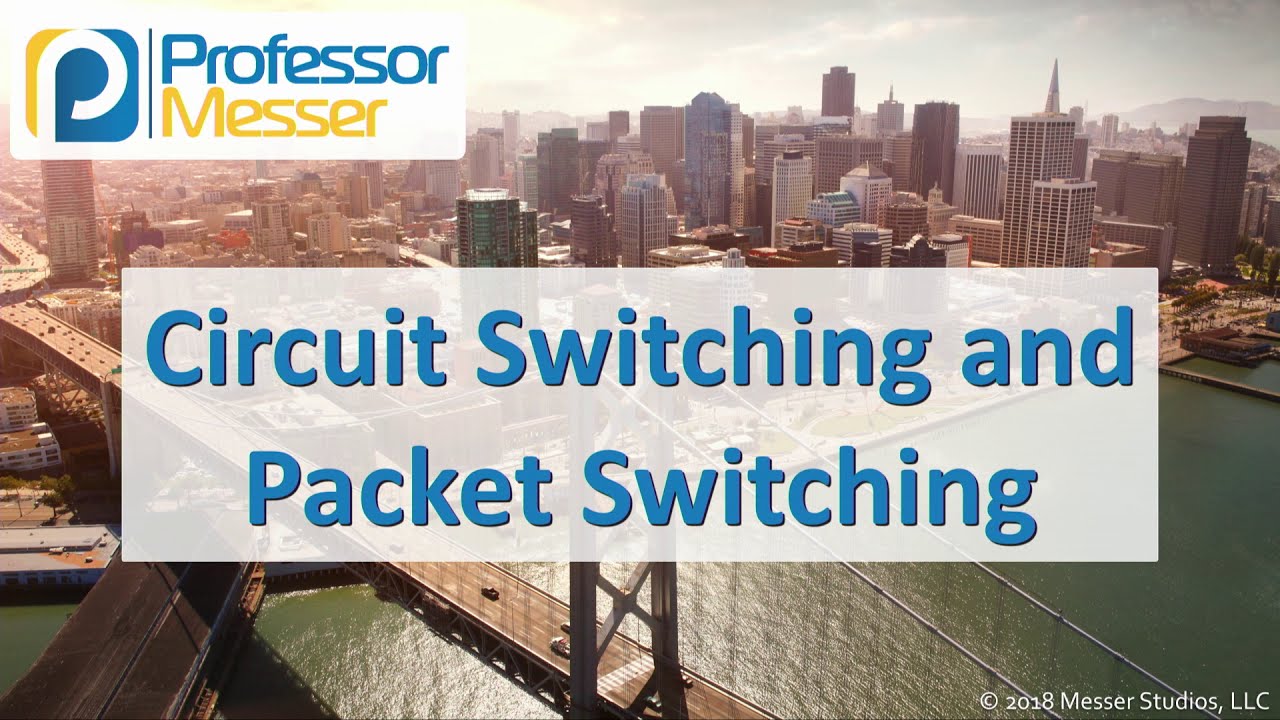 Circuit Switching and Packet Switching - CompTIA Network+ N10-007 - 1.3