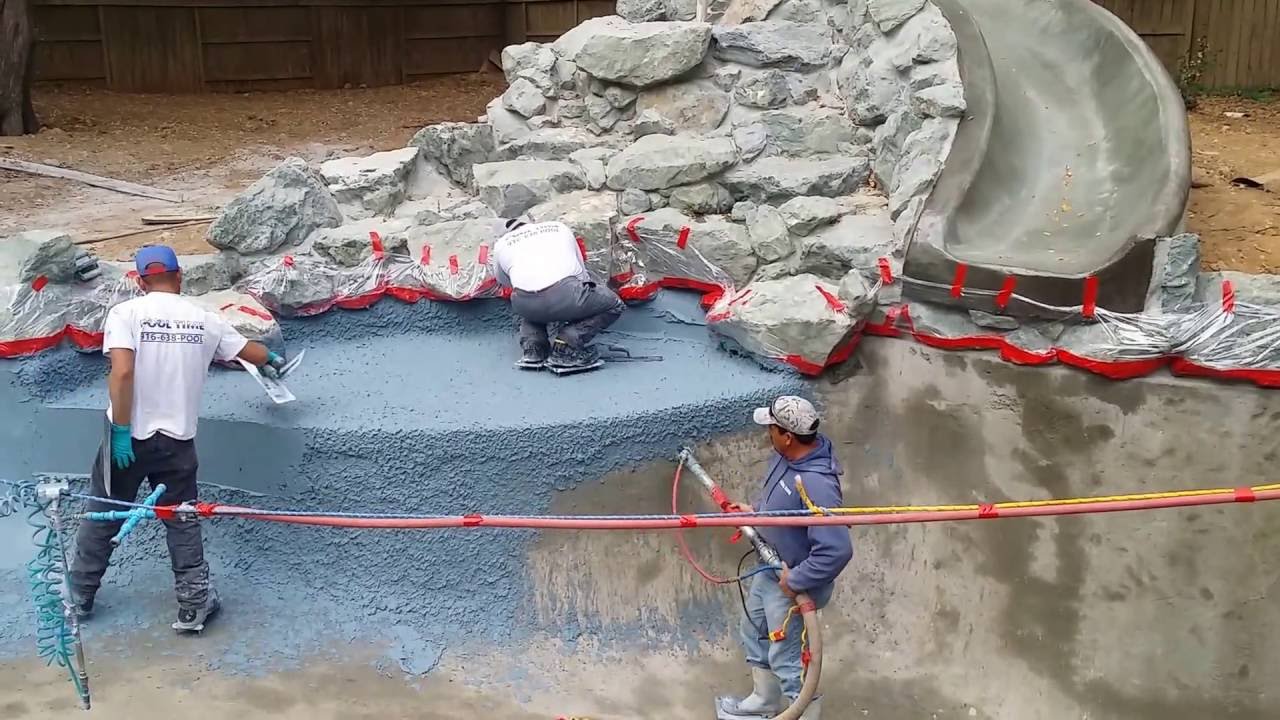 Plastering a Pool