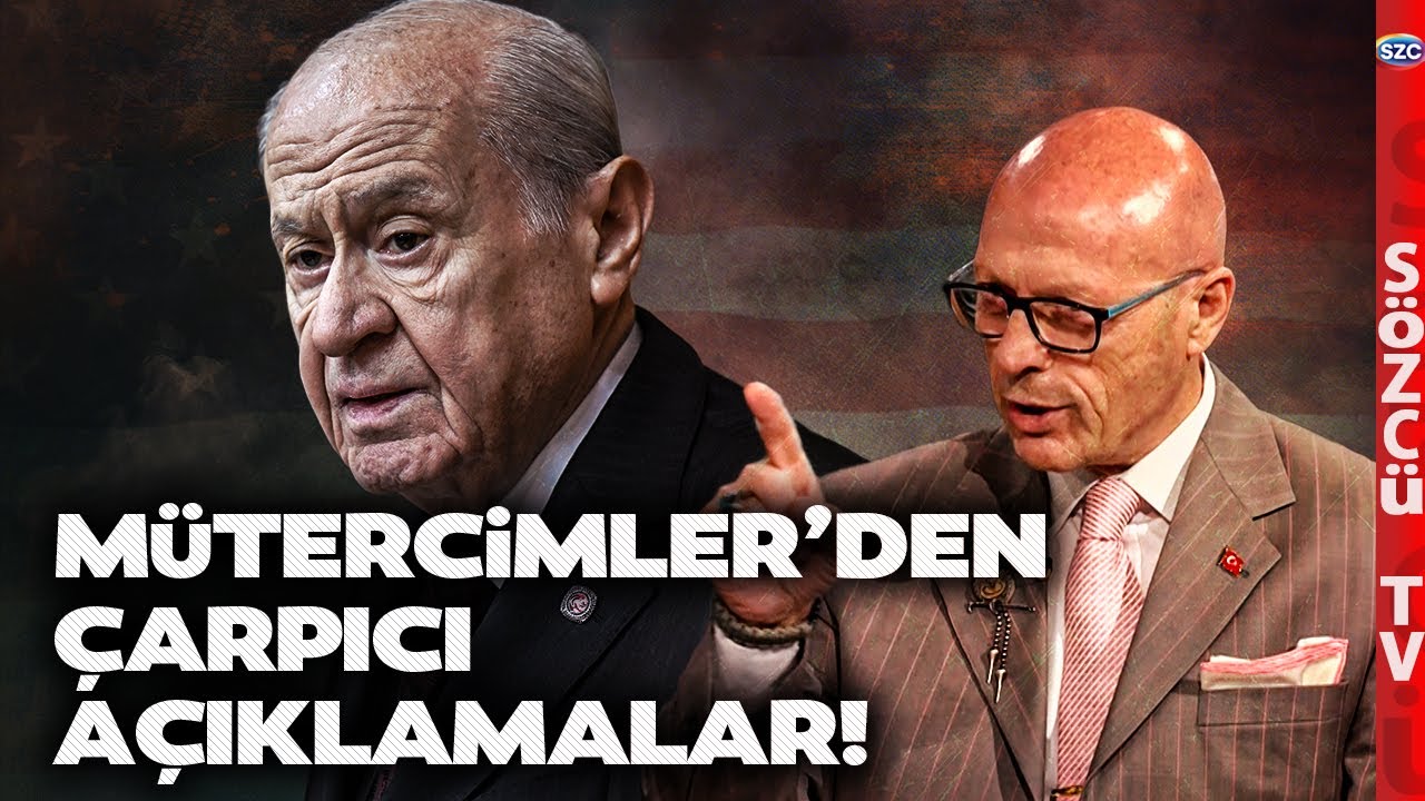 Erol Mütercimler Bahçeli'nin Öcalan Açıklamalarının Arkasındaki ABD Gizemini Aydınlattı!