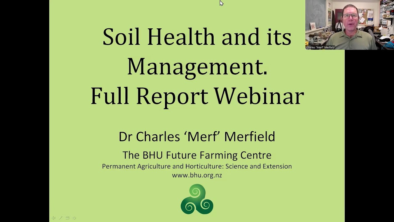 Soil health and its management. Full webinar.