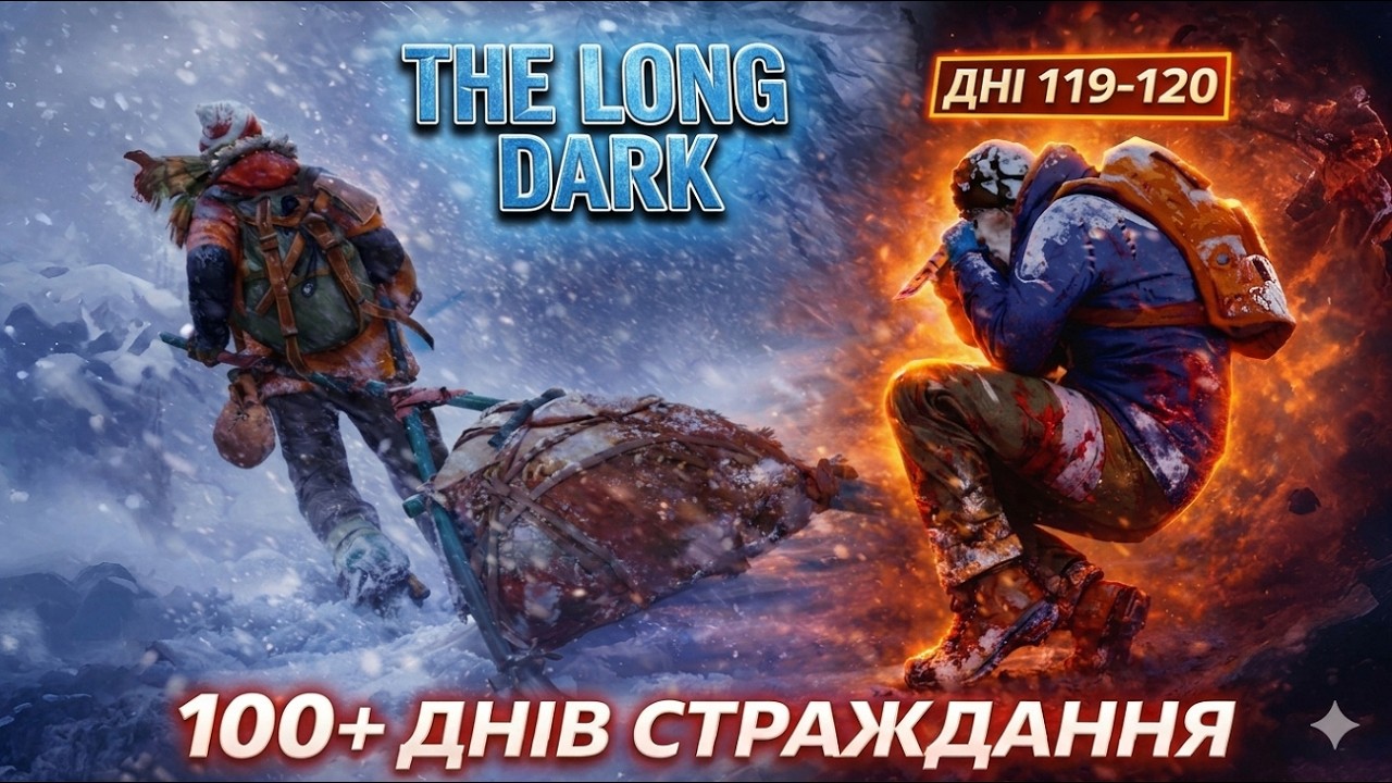 СКЛАДНІСТЬ: СТРАЖДАННЯ #47 ► THE LONG DARK ► 100+ ДНІВ ХАРДКОРУ.