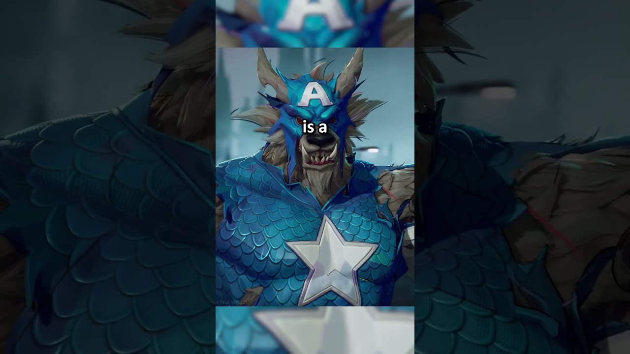 NEW CAPTAIN AMERICA "CAPWOLF" SKIN SHOWCASE