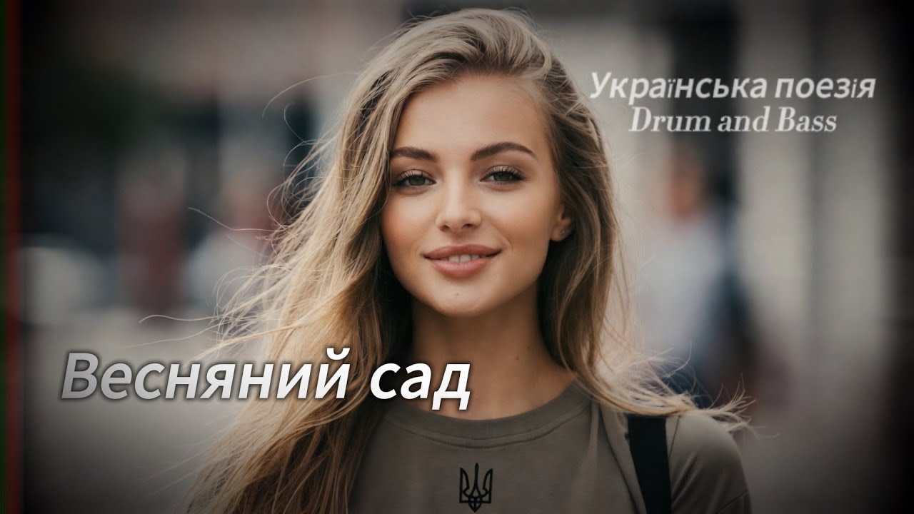 Весняний сад, квітки барвисті — Spring Garden, Colorful Blossoms. Ukrainian Poetry × Drum and Bass