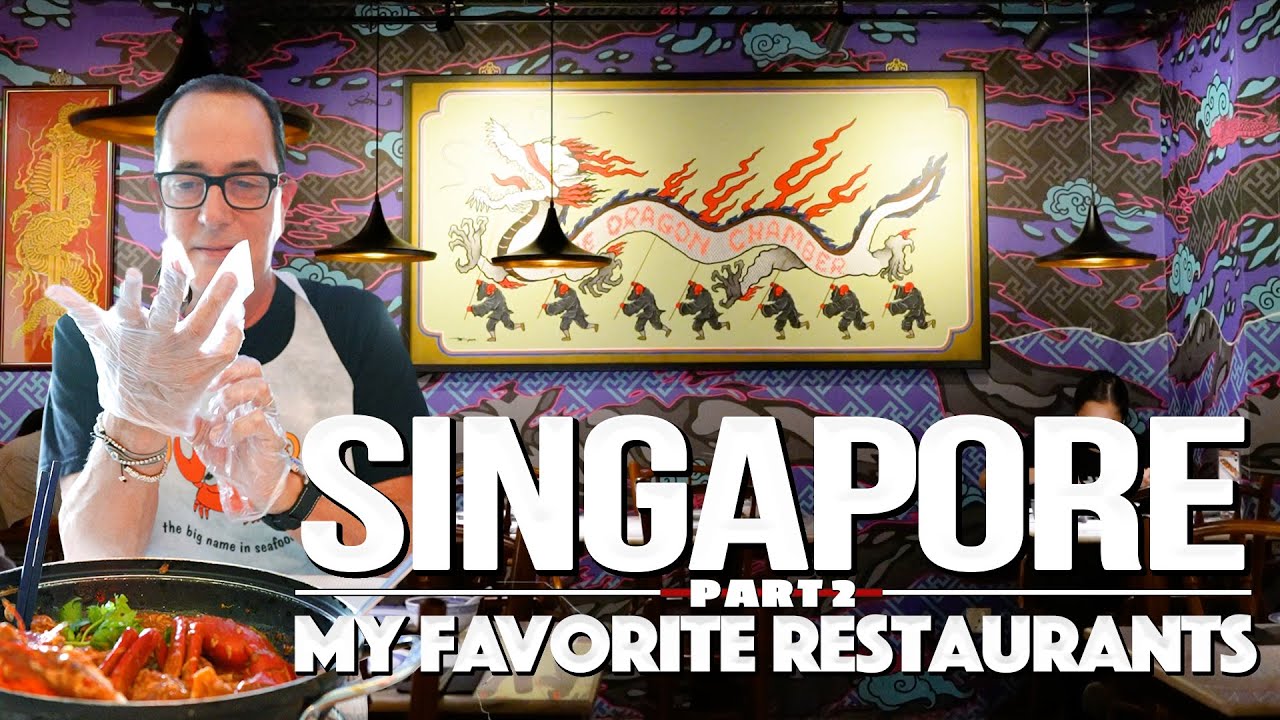 SINGAPORE RESTAURANT TOUR (AND OTHER DELICIOUS THINGS YOU MUST EAT!) SAM THE COOKING GUY