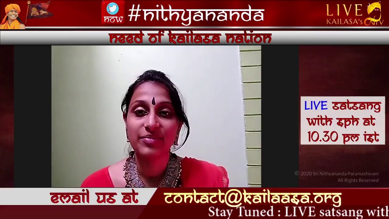 Nithyananda Satsang || 8 January 2021