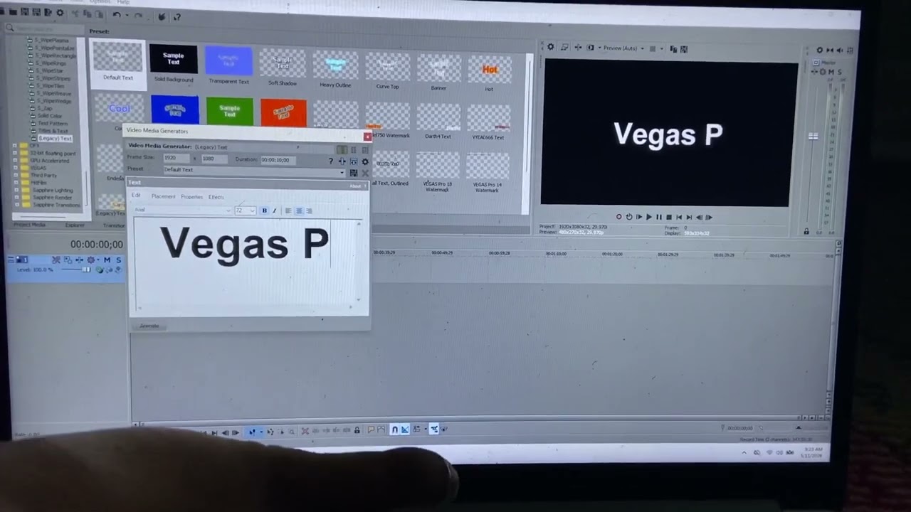 My VEGAS Pro 14 Video Files Isn’t Working
