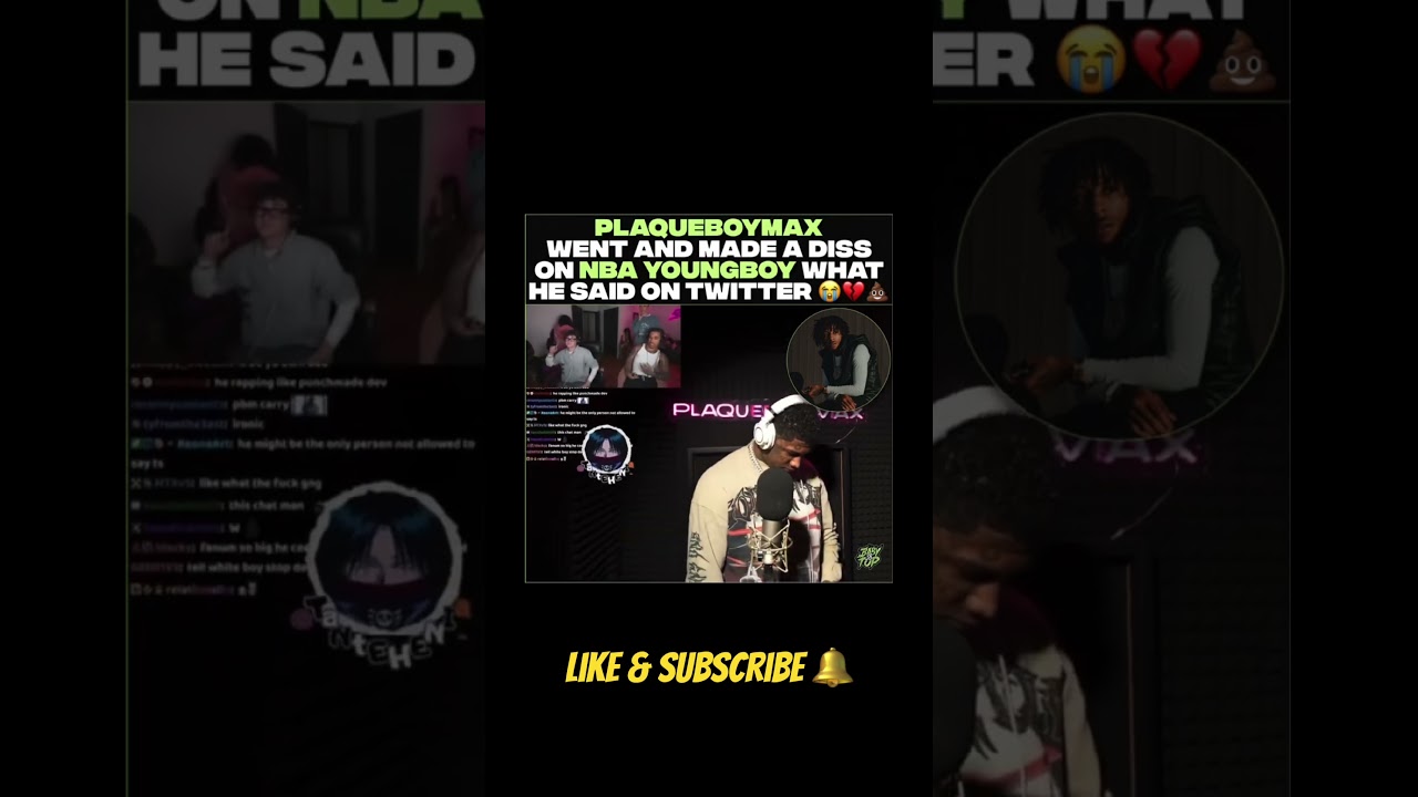 Plaque Boy Max Disses NBA YoungBoy FT Blueface 👀🔥