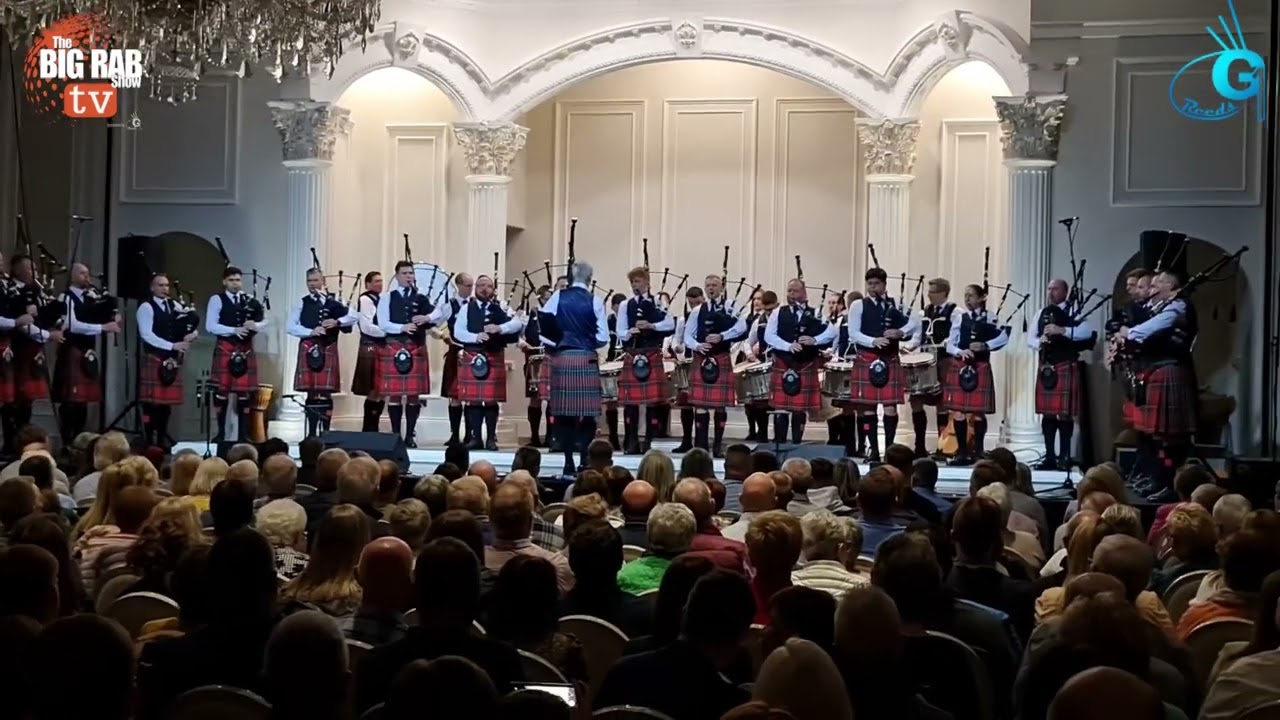 Field Marshal Montgomery Pipe Band - PM Frank Andrews Tribute Concert - Hornpipe Set