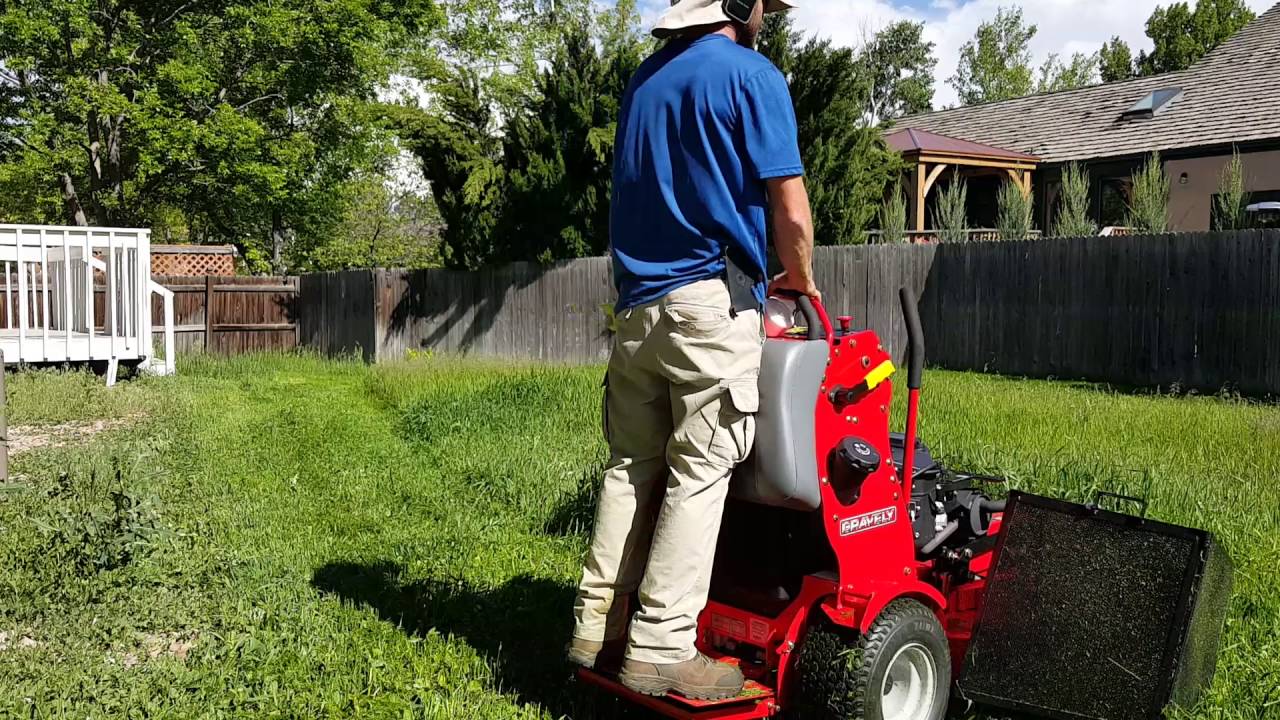 New Client, New Ideas and New Lines.  My New Gravely Pro-Stance 36